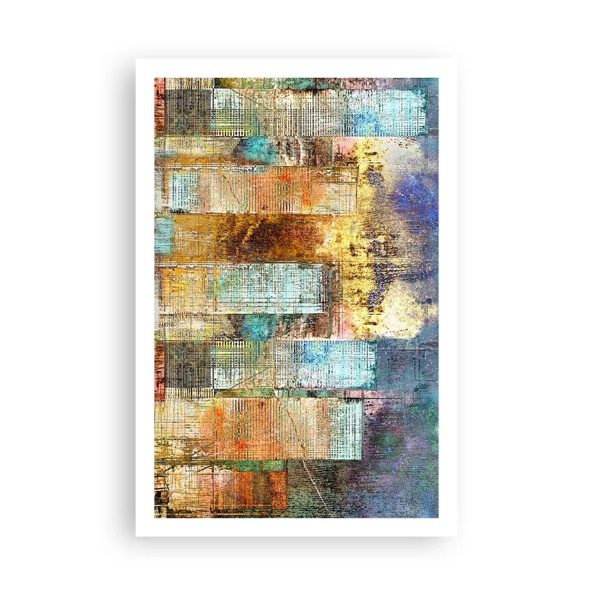 Plakat - Słoneczna metropolia - 61x91 cm