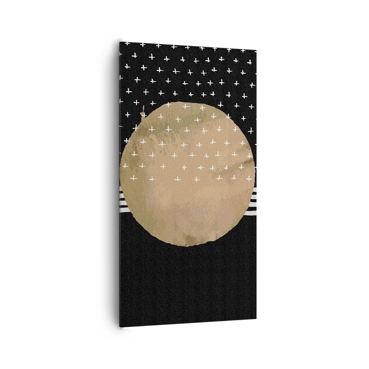 Obraz na płótnie - Kompozycja: flaga galaktyki - 65x120 cm