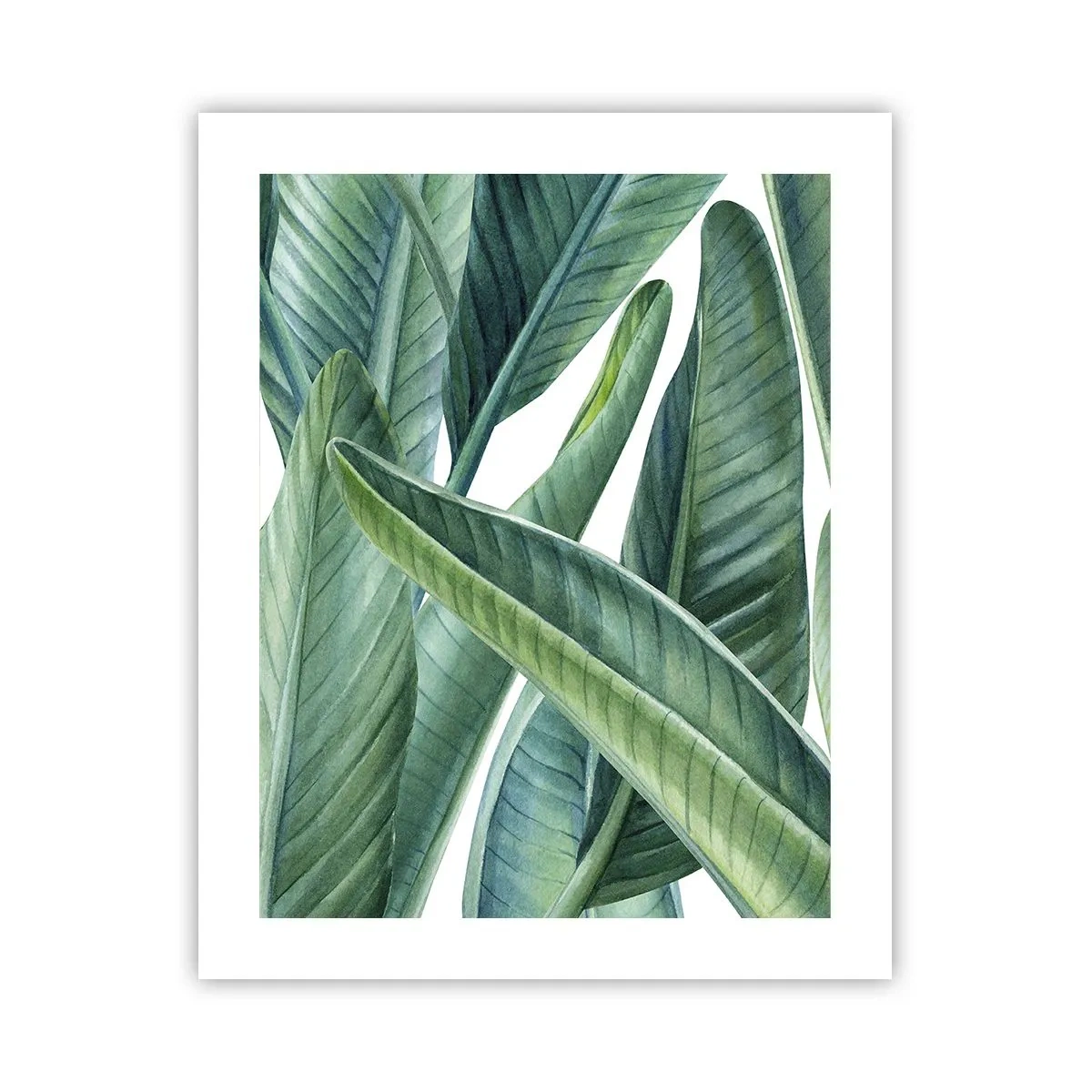 Plakat - Zieleń sama w sobie - 40x50 cm