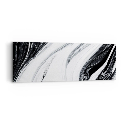 Obraz na płótnie - Połączenie przeciwieństw - 90x30 cm
