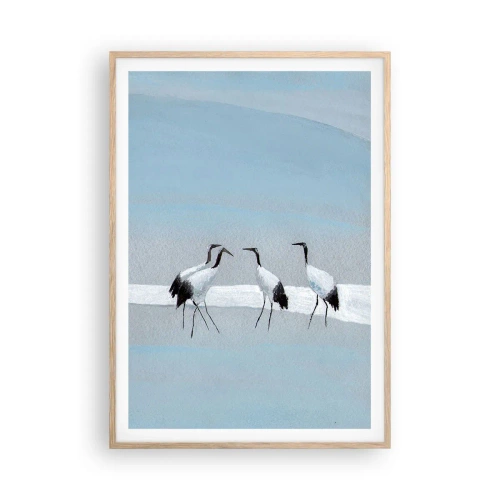 Plakat w ramie jasny dąb - Po gorącym dniu - 70x100 cm