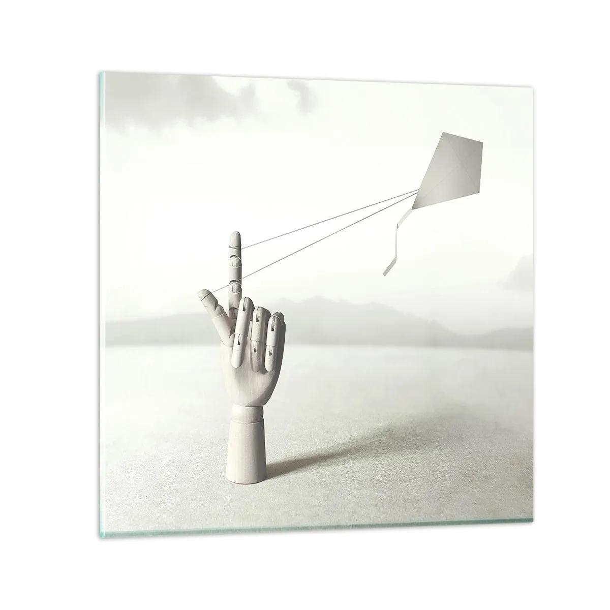 Obraz na szkle - Próba sił - 70x70 cm