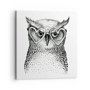 Obraz na płótnie - Mądrze i z miłością - 70x70 cm