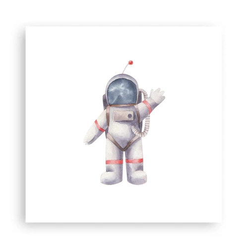 Plakat - To na razie! - 30x30 cm