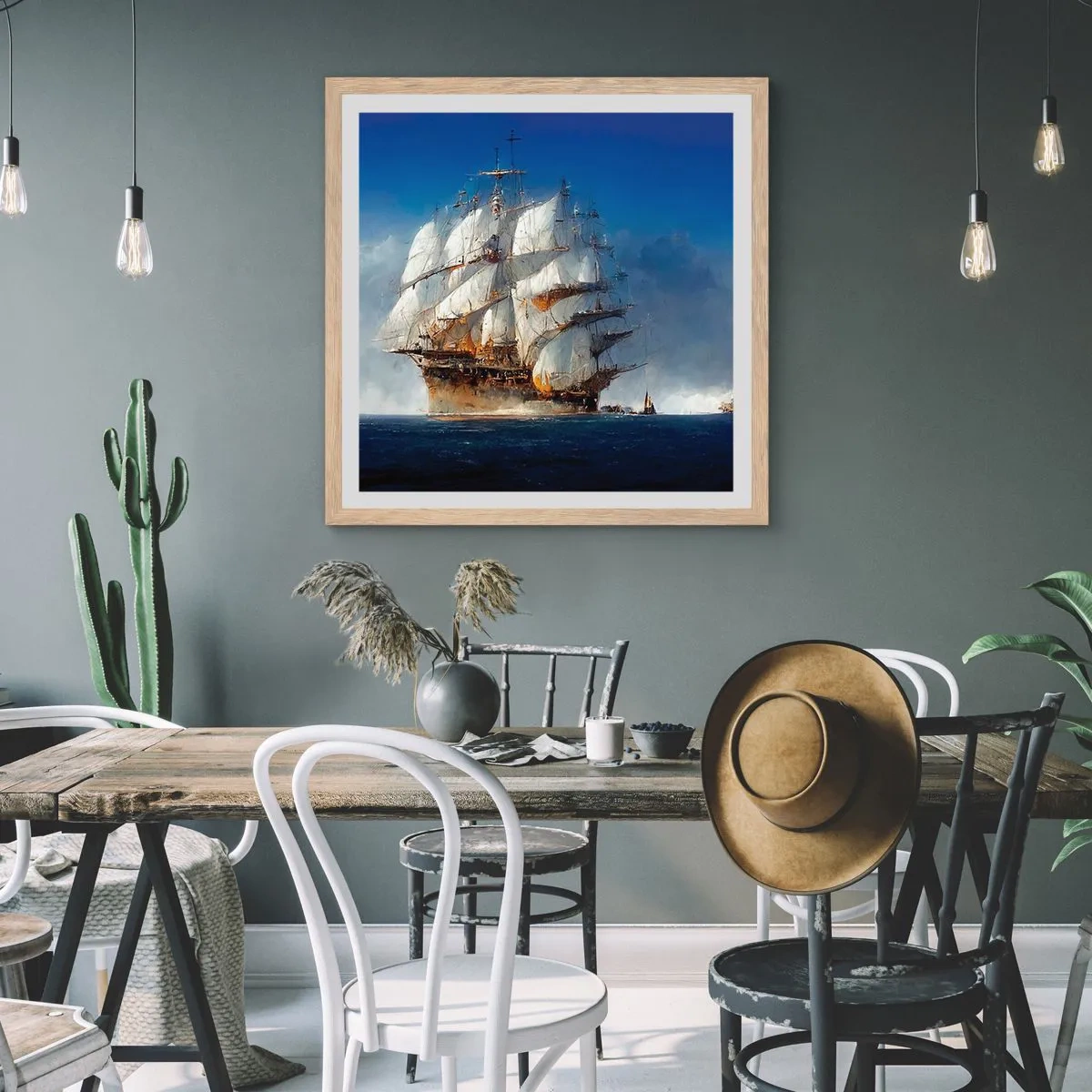 Plakat w ramie jasny dąb - The great glory! - 40x40 cm