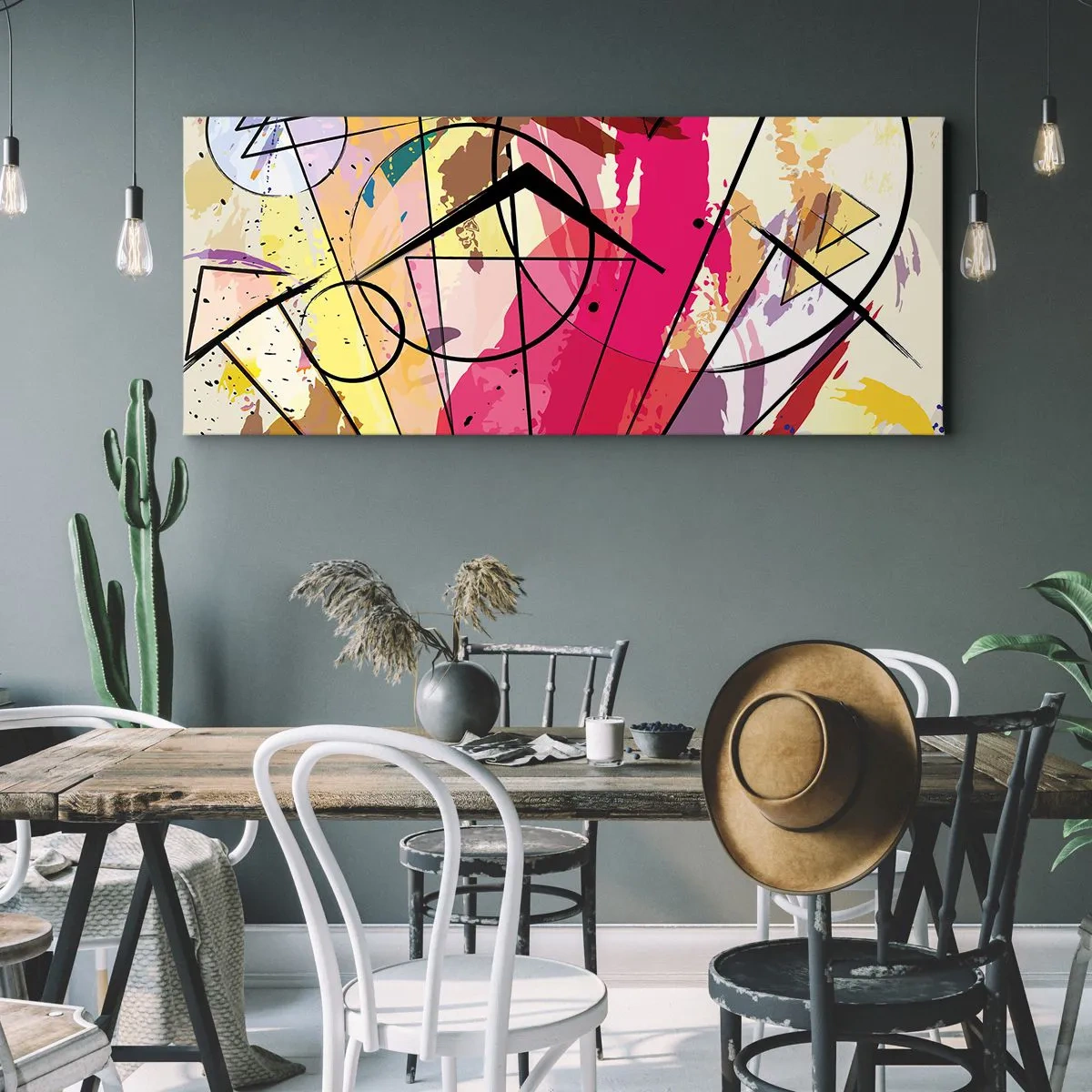 Obraz na płótnie - Eksplozja - 100x40 cm