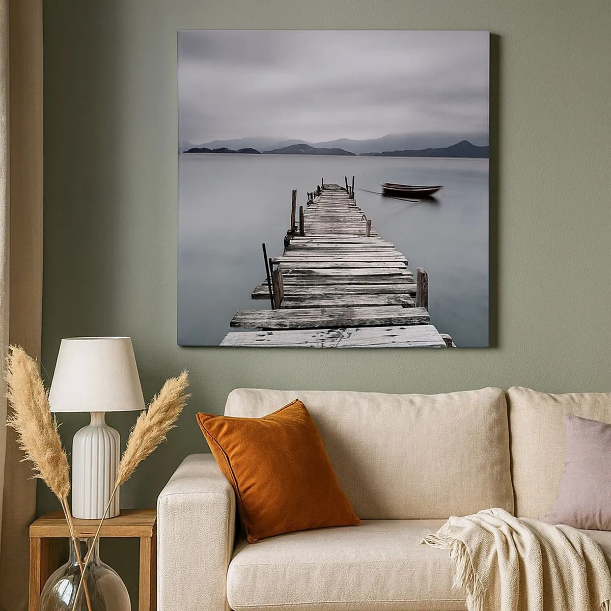 Obraz na płótnie - Jutro możesz ruszać - 30x30 cm