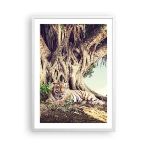 Plakat w białej ramie - Widok z Księgi Rodzaju - 50x70 cm