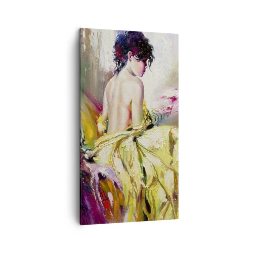 Obraz na płótnie - Między ustami a brzegiem pucharu - 45x80 cm