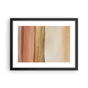 Plakat w czarnej ramie - Kompozycja wertykalna - 40x30 cm