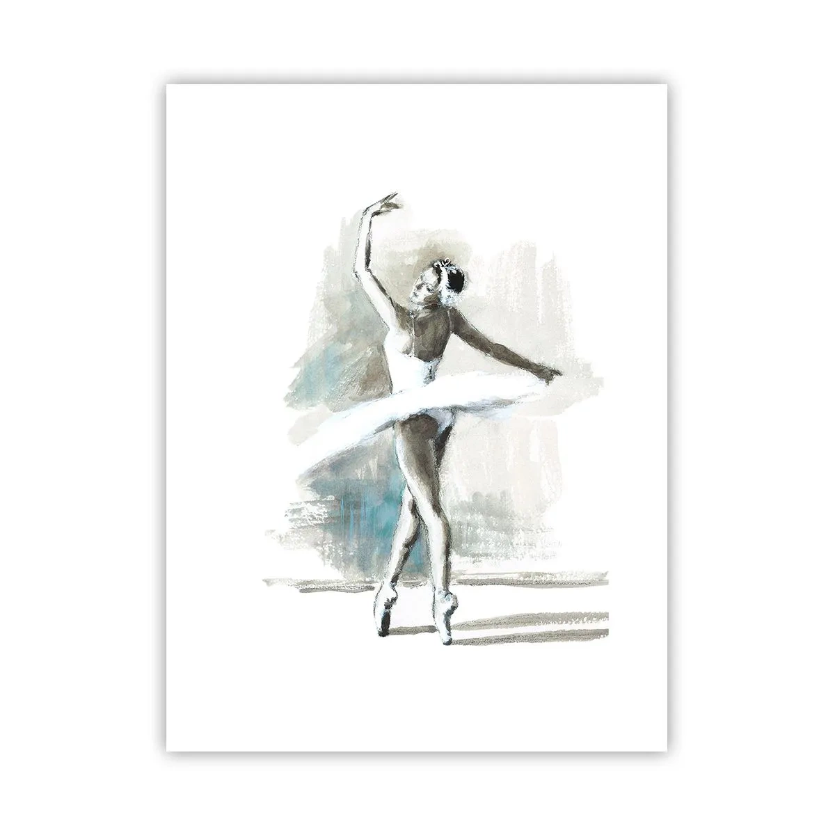 Plakat - Zaklęta w łabędzia - 30x40 cm