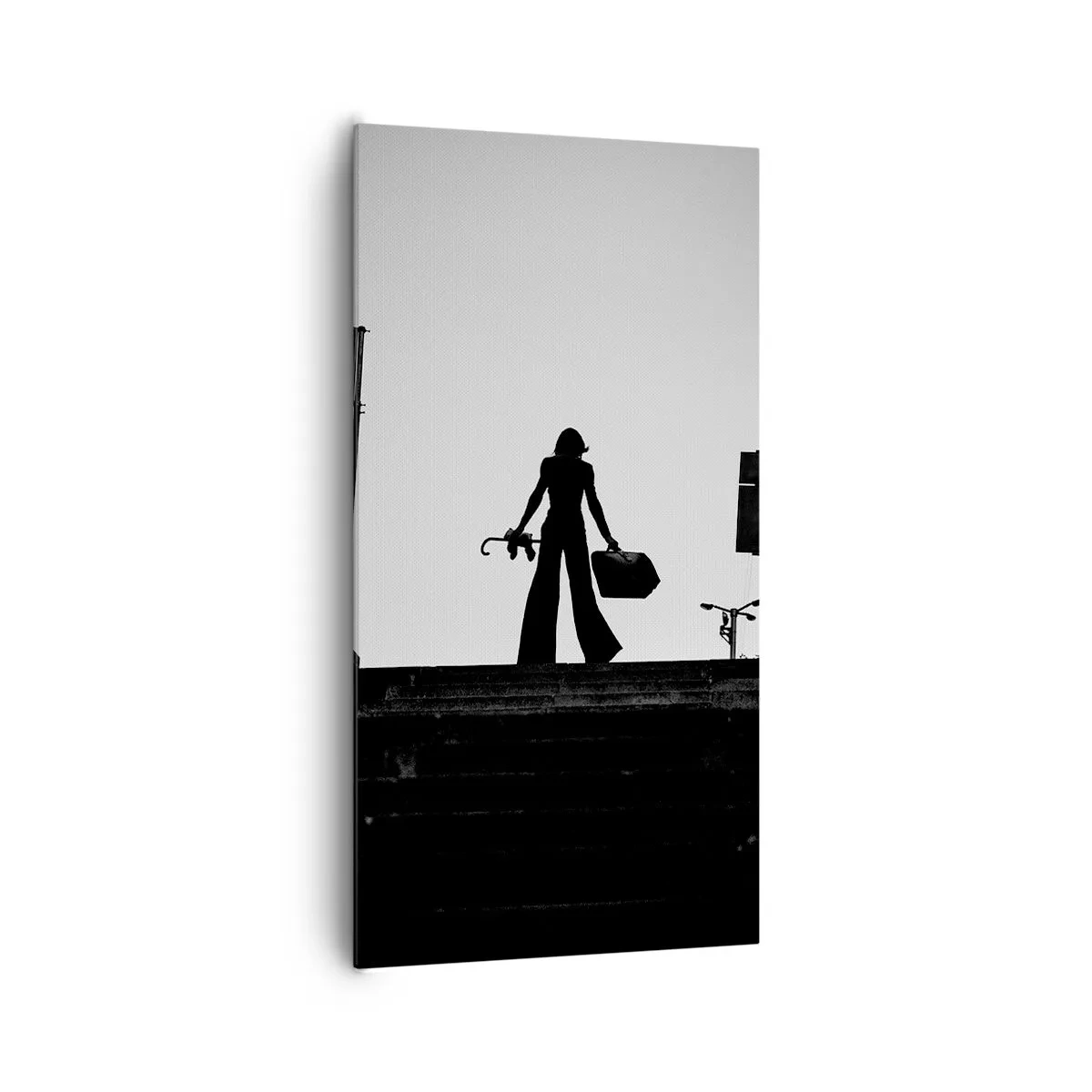 Obraz na płótnie - Miejska wędrówka - 65x120 cm