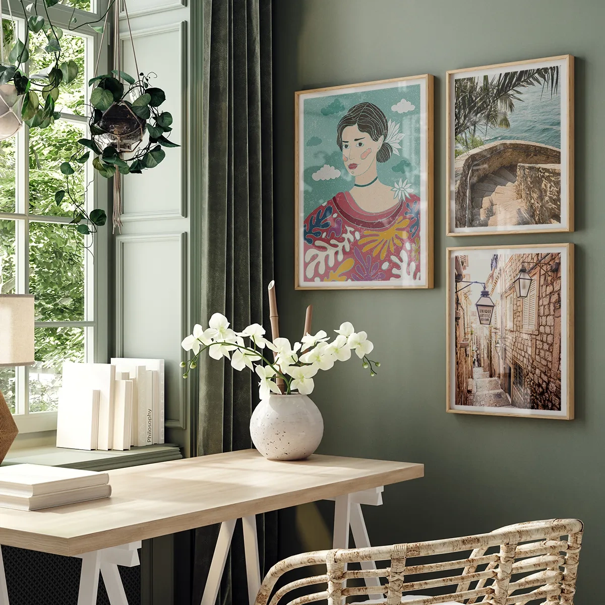 San Marino - Inspiracja do gabinetu