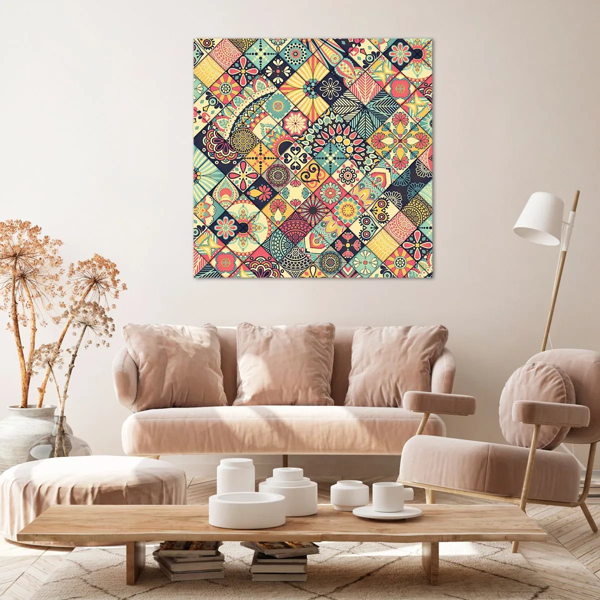 Obraz na płótnie - Marokańskie klimaty - 50x50 cm