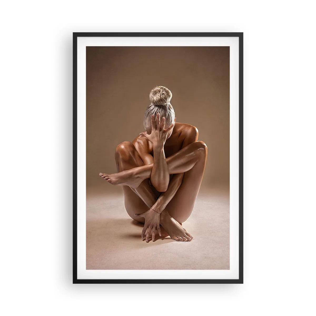 Plakat w czarnej ramie - Jedność ciała i ducha - 61x91 cm