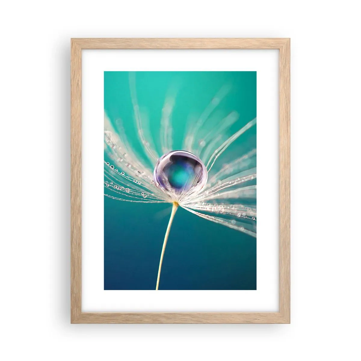 Plakat w ramie jasny dąb - Mistyczna chwila - 30x40 cm