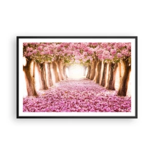 Plakat w czarnej ramie - Droga do raju - 91x61 cm