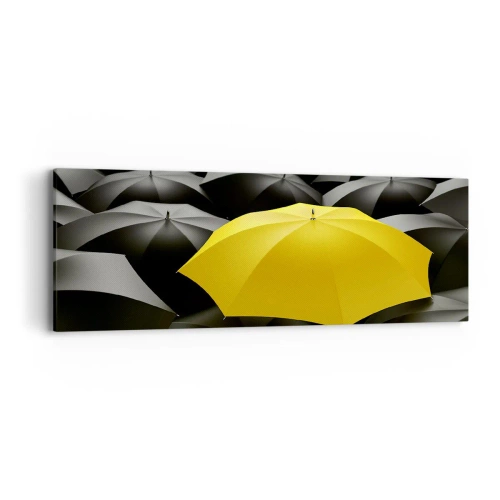 Obraz na płótnie - Żegnaj smutku - 90x30 cm