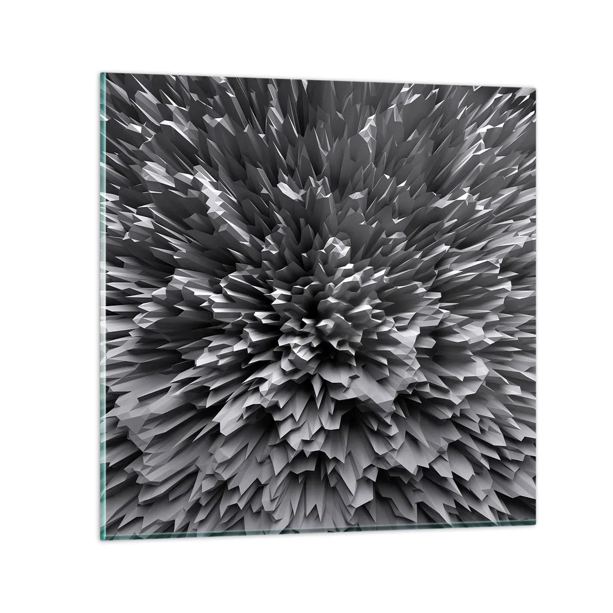 Obraz na szkle - Już ostrzej się nie da - 50x50 cm