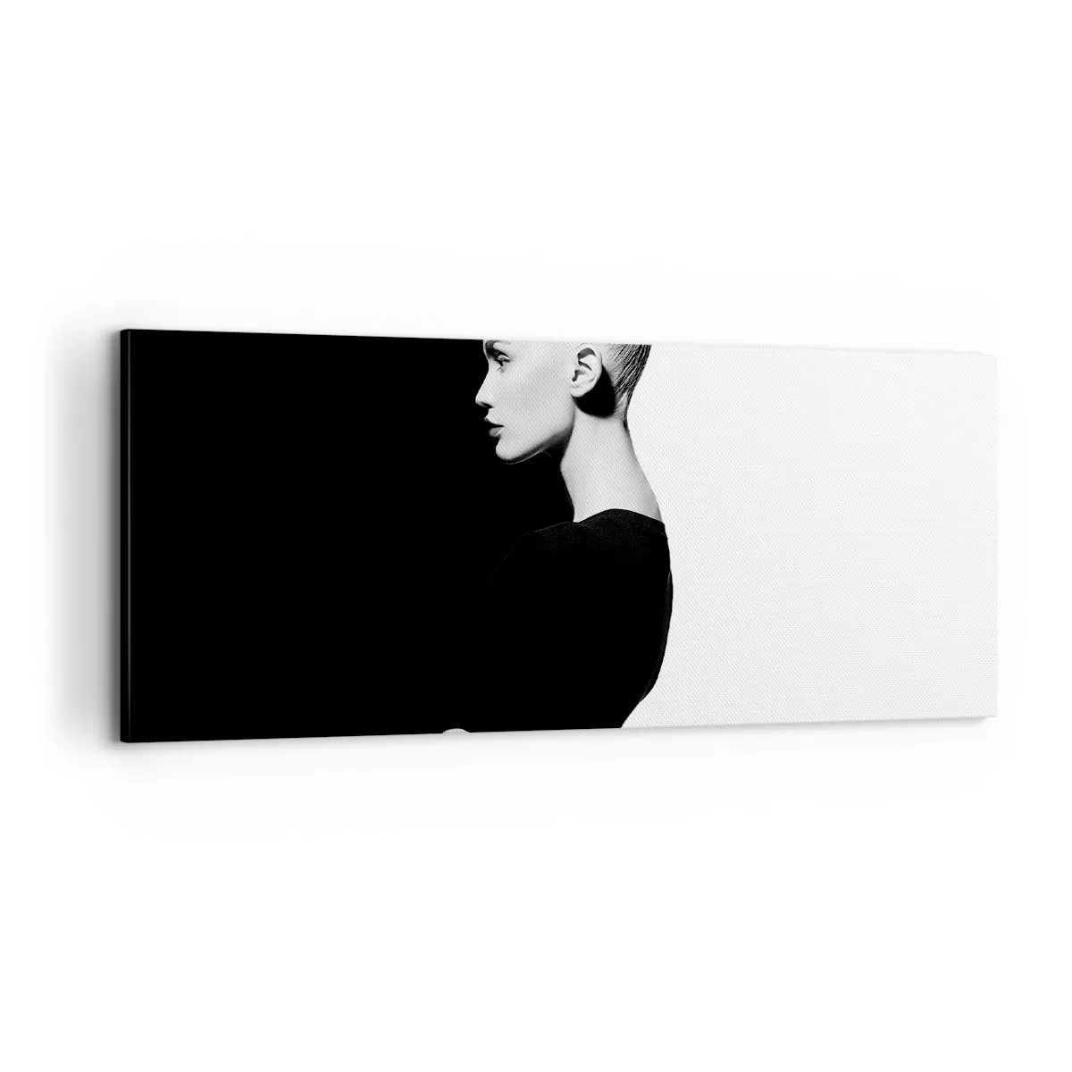 Obraz na płótnie - Po prostu kobieta - 100x40 cm