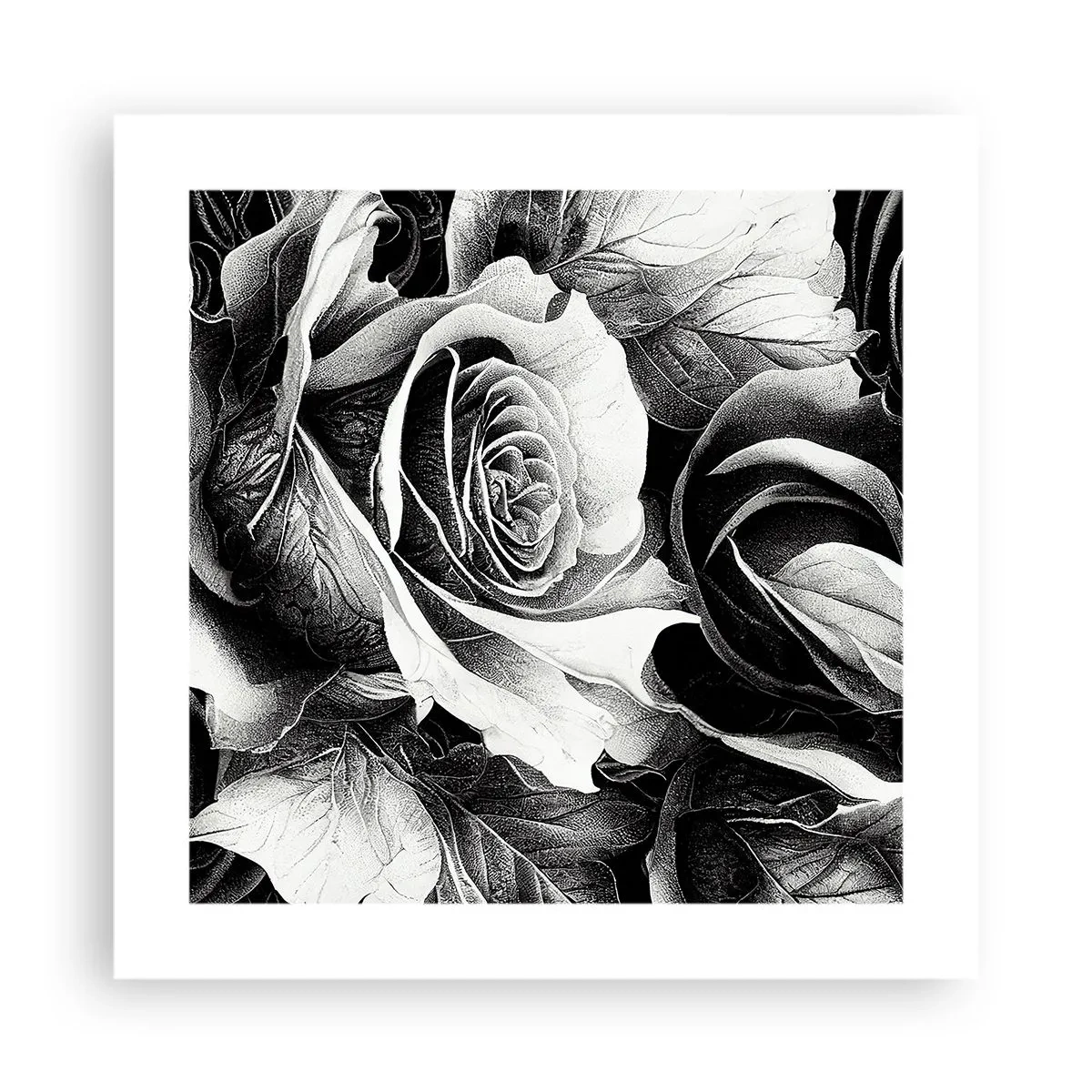 Plakat - Zawsze królowa - 40x40 cm