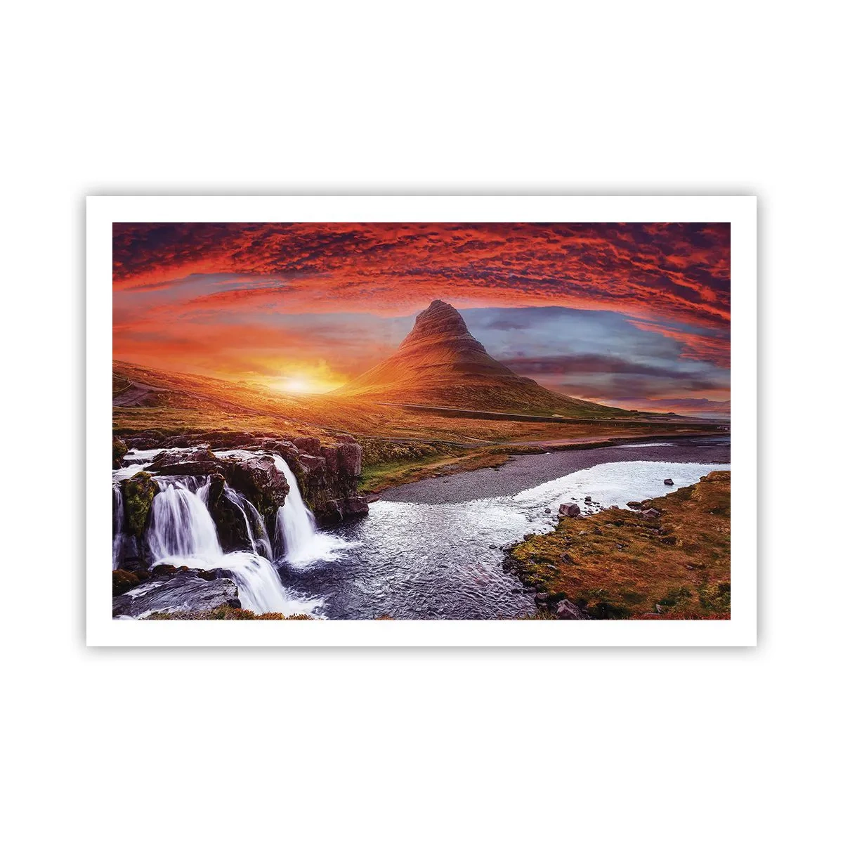 Plakat - Widok Śródziemia - 91x61 cm