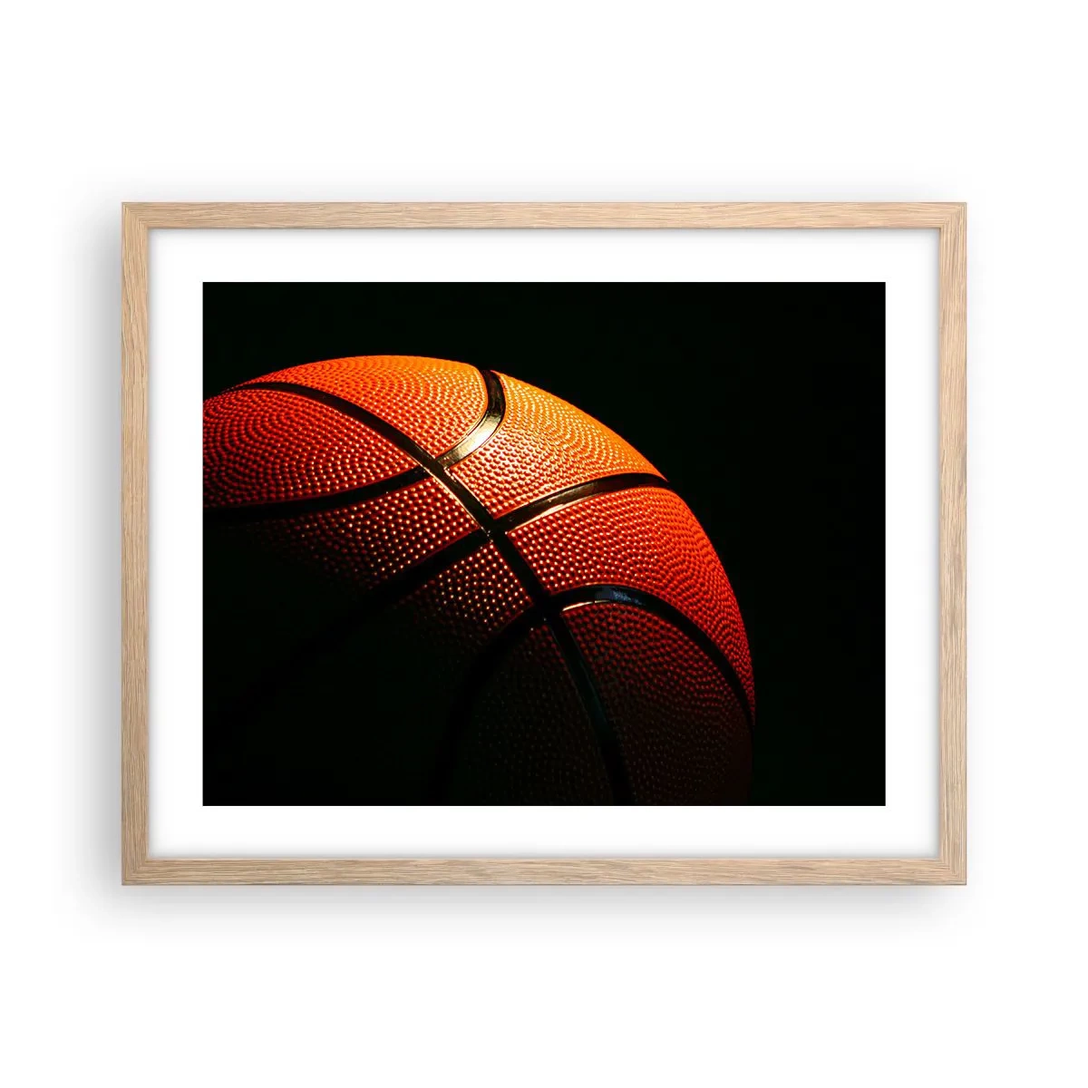 Plakat w ramie jasny dąb - Piękna jak planeta - 50x40 cm