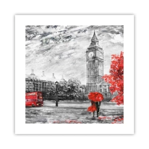 Plakat - Ekscytujący dzień - 40x40 cm