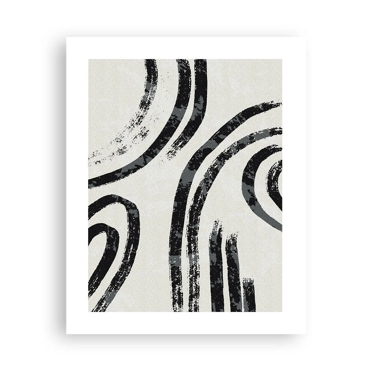 Plakat - W pół zatrzymany - 40x50 cm