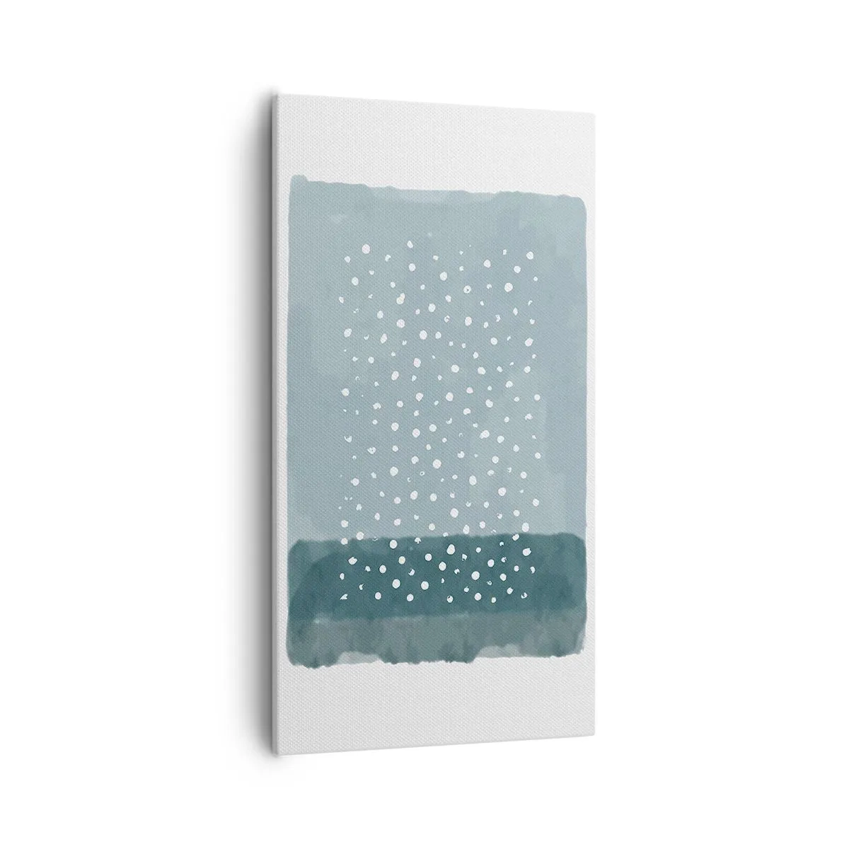 Obraz na płótnie - Wyrosłe na błękicie - 55x100 cm