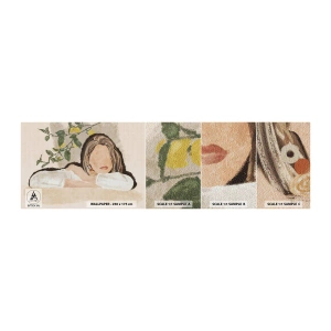 Fototapeta Próbka Standard Eco - Piękność południa - Kobieta, Cytryny, Minimalizm - 100x30 cm