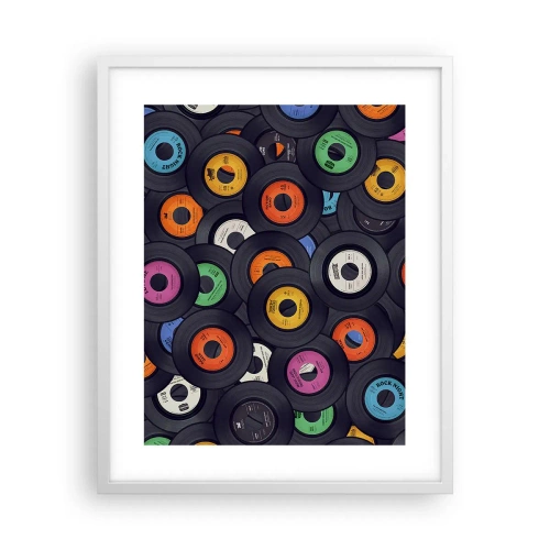 Plakat w białej ramie - Kolory klasyki - 40x50 cm