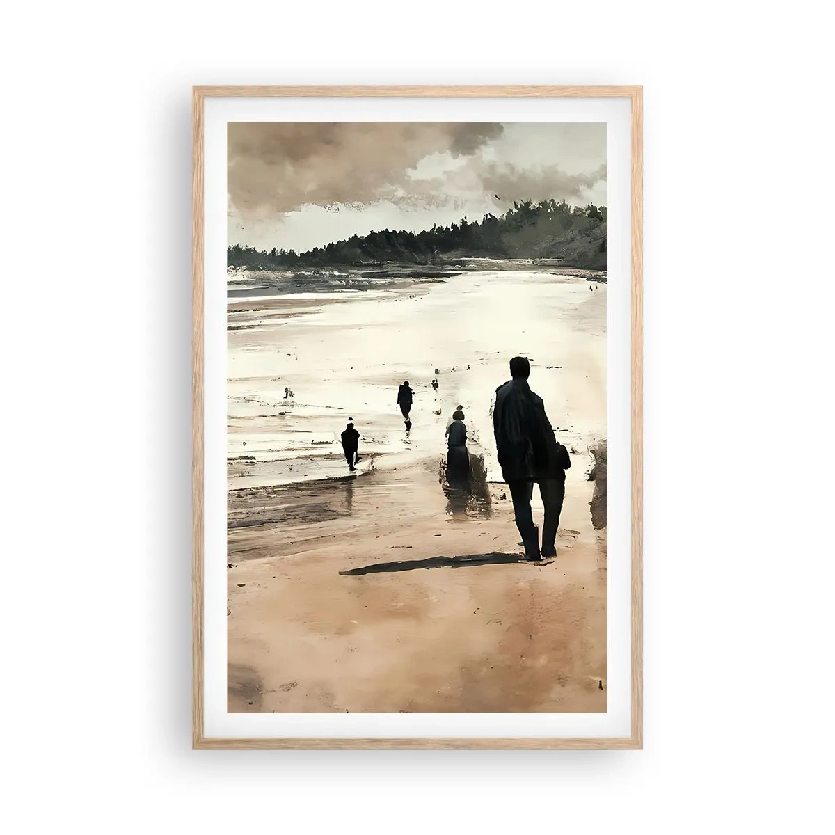 Plakat w ramie jasny dąb - Przywołani - 61x91 cm