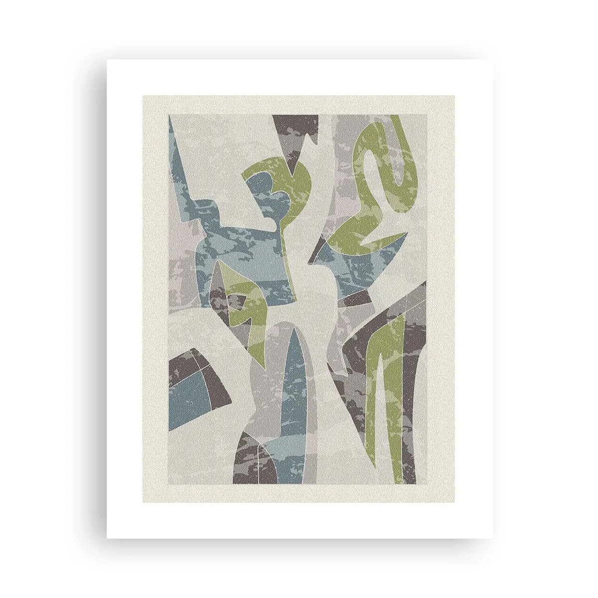 Plakat - Kompozycja za szybą - 40x50 cm