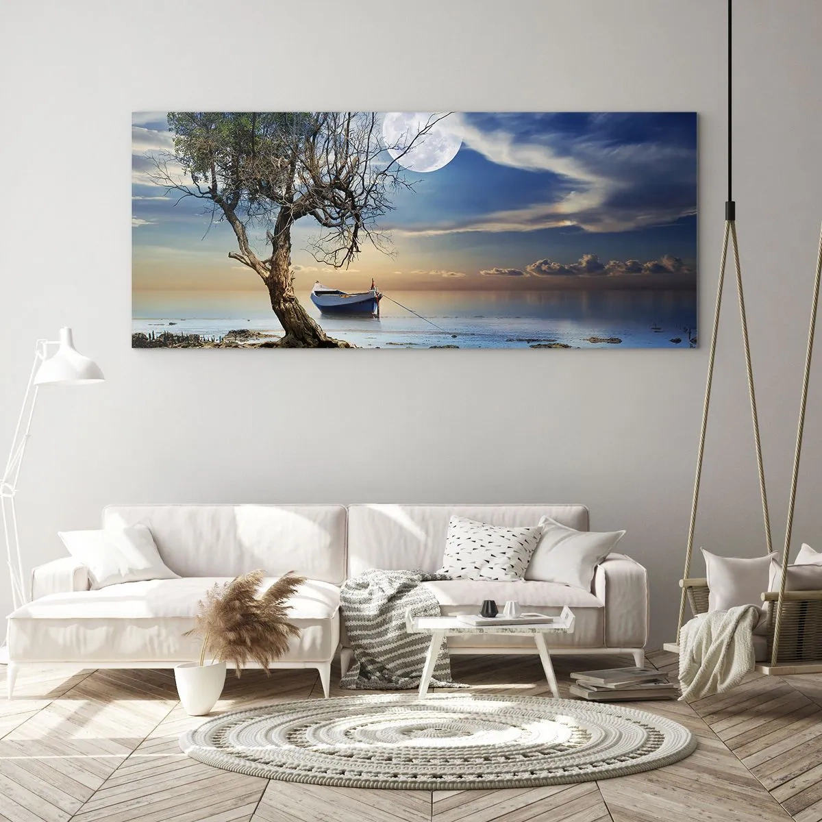 Obraz na szkle - To koniec czy początek? - 100x40 cm