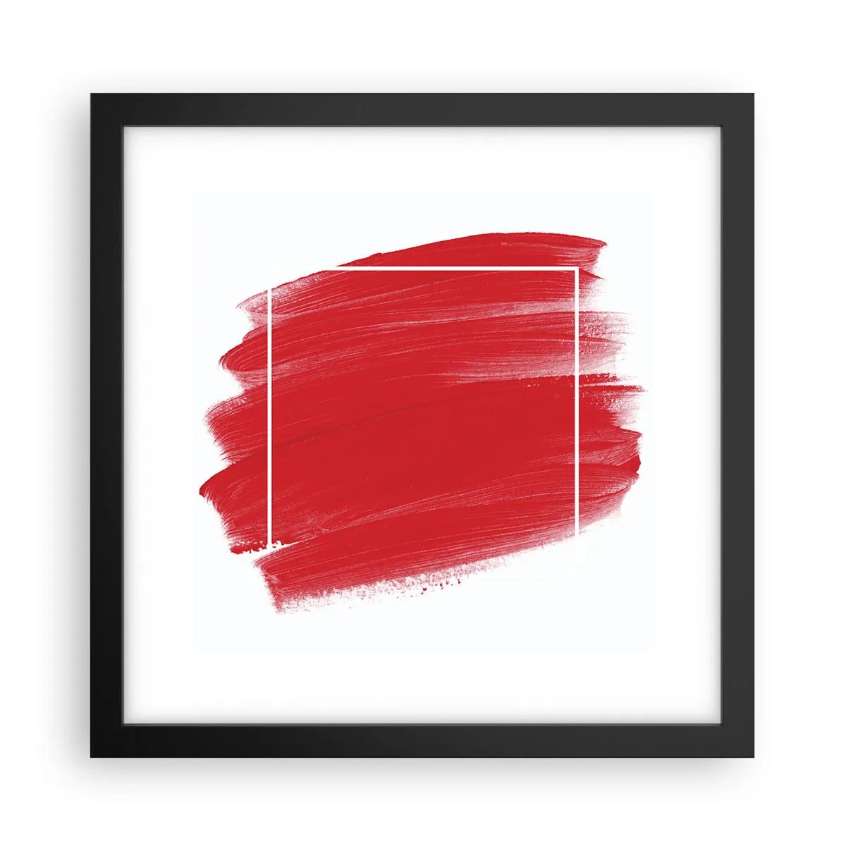 Plakat w czarnej ramie - Poza ramą - 30x30 cm