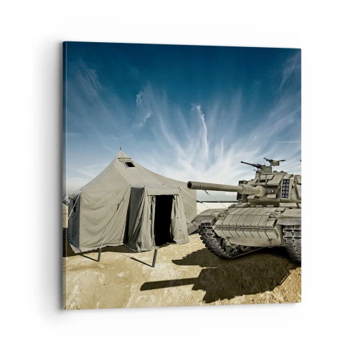 Obraz na płótnie - Militarny sen - 70x70 cm