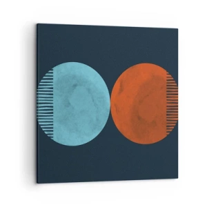 Obraz na płótnie - Tylko geometria? - 50x50 cm