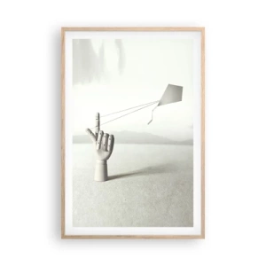 Plakat w ramie jasny dąb - Próba sił - 61x91 cm