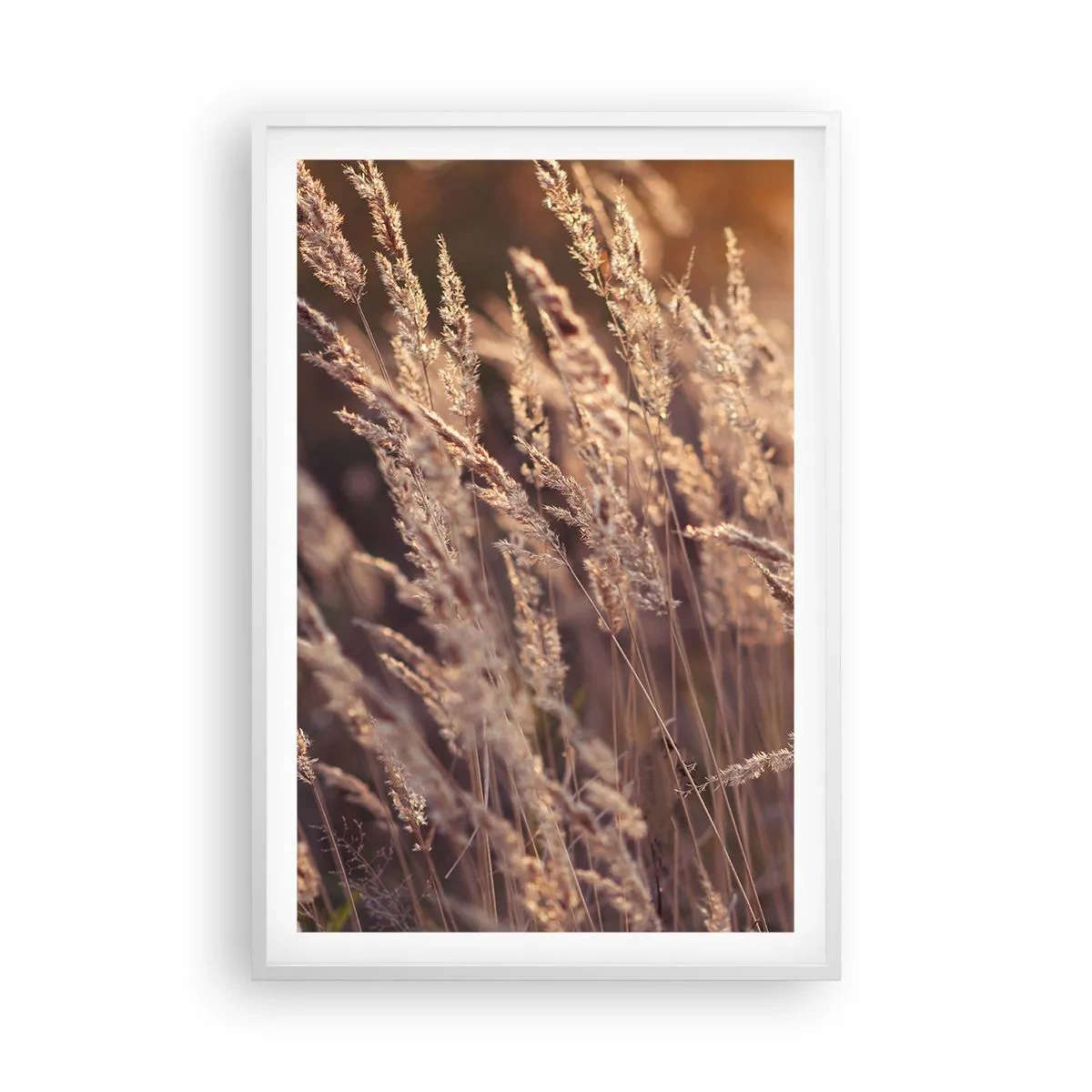 Plakat w białej ramie - Gotowe na powitanie jesieni - 61x91 cm