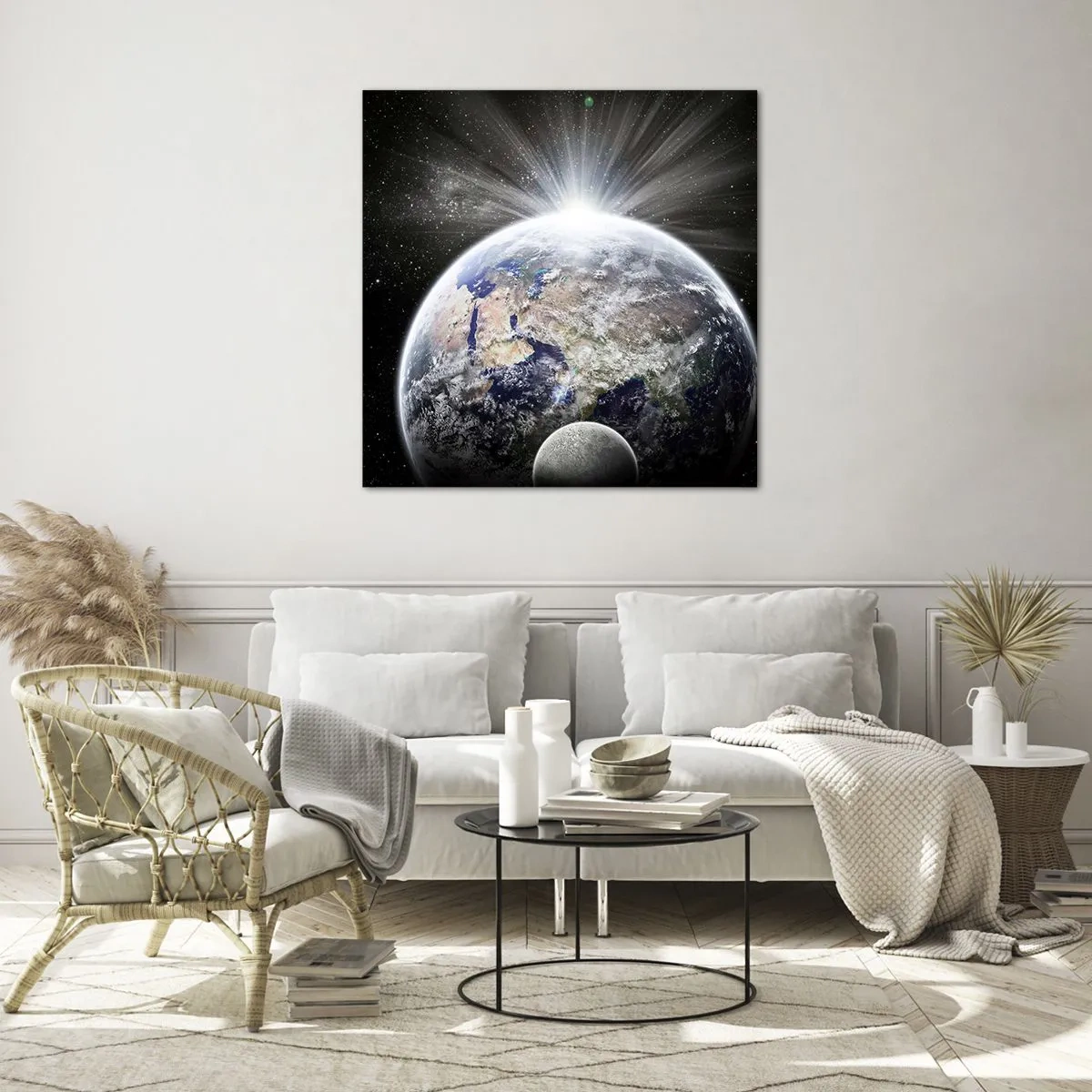 Obraz na szkle - W pełnym blasku - 30x30 cm