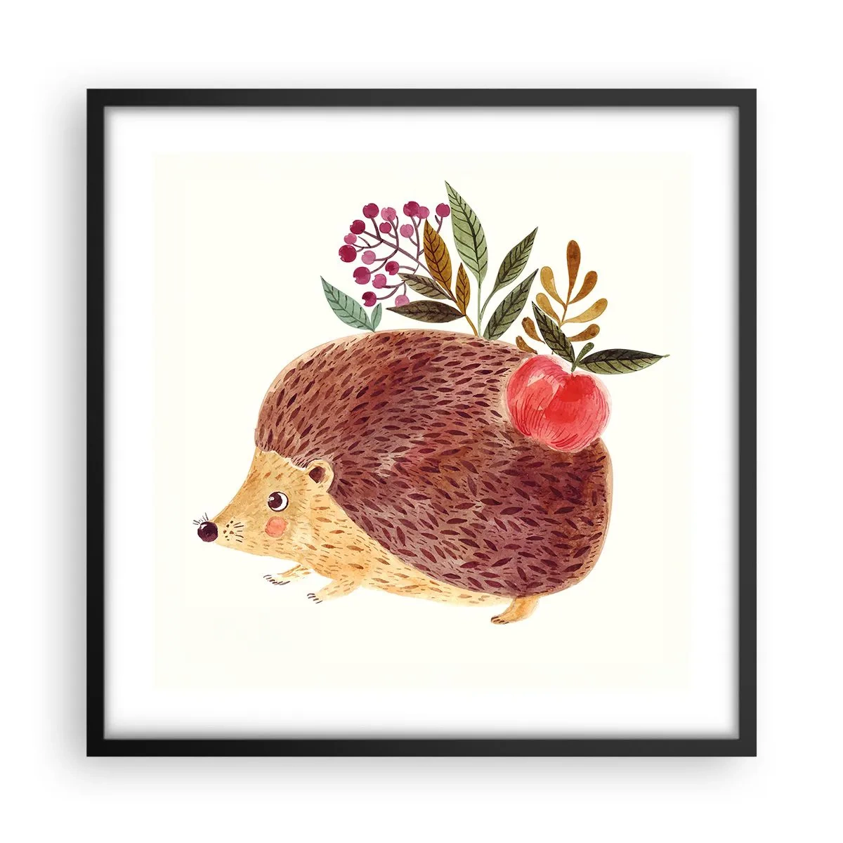 Plakat w czarnej ramie - I już mnie lubisz - 50x50 cm