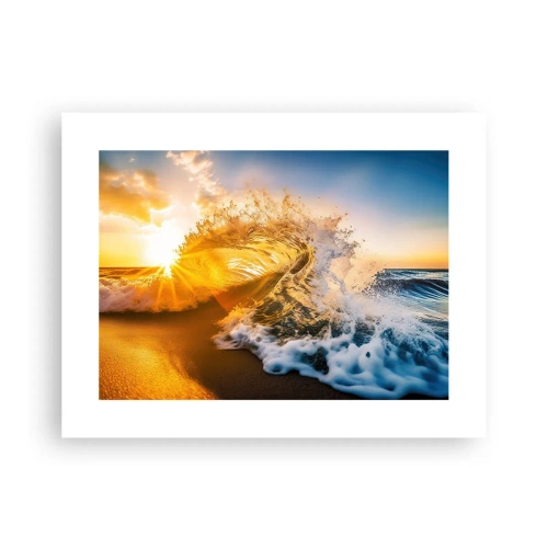 Plakat - Zabawa na piasku - 40x30 cm