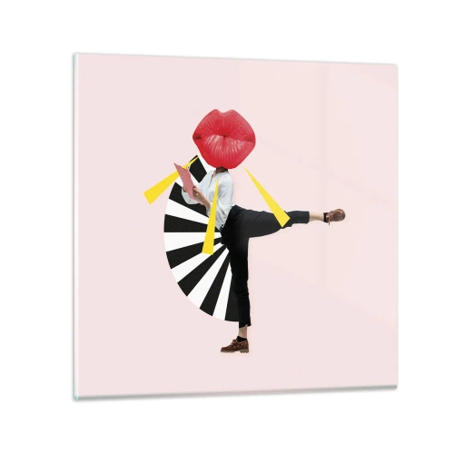 Obraz na szkle - Surrealistyczny pop-art - 50x50 cm