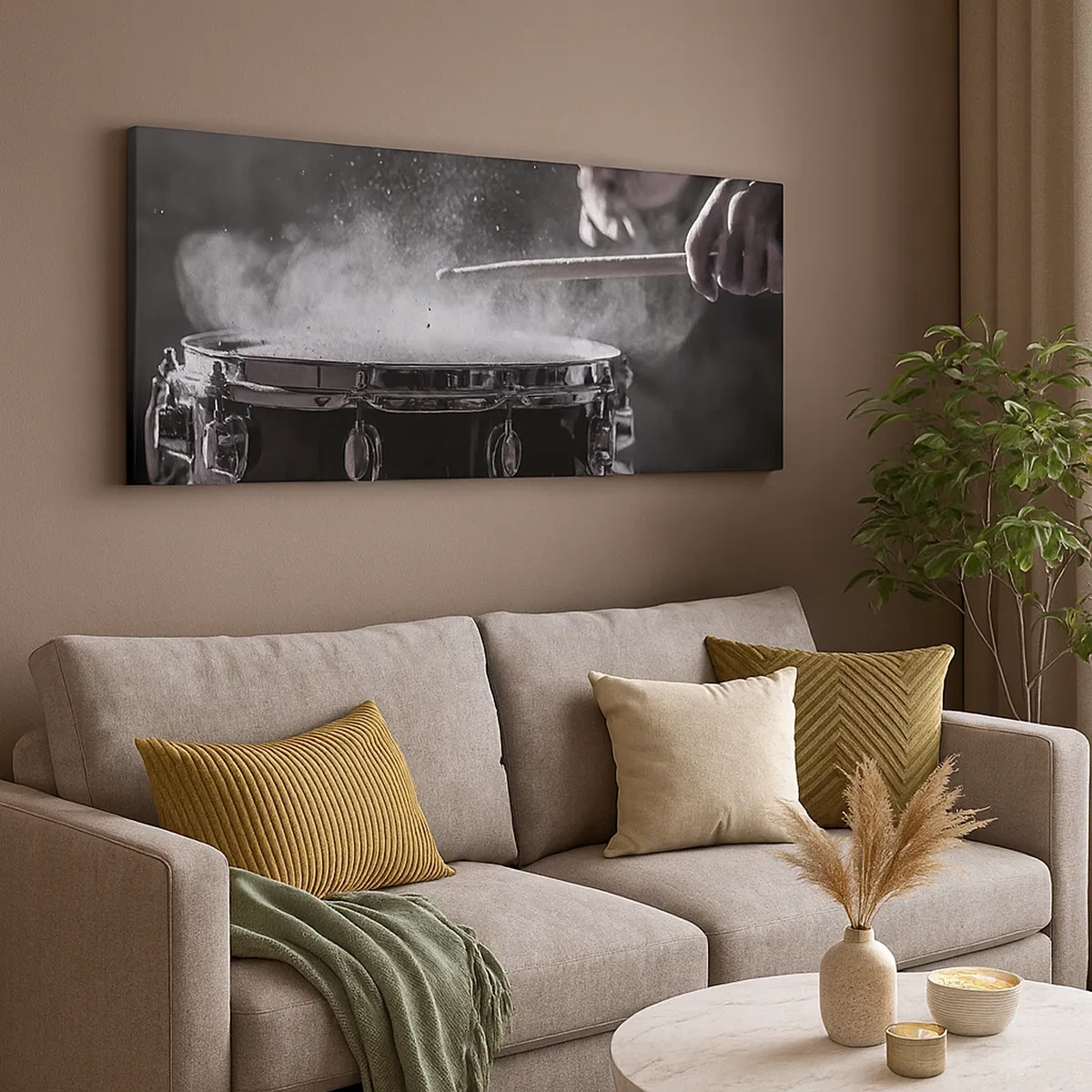 Obraz na płótnie - Puls muzyki - 30x30 cm