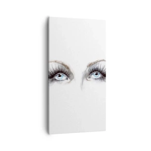 Obraz na płótnie - Oczy anioła? - 55x100 cm