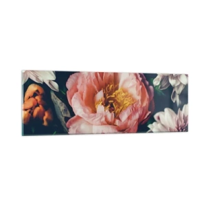 Obraz na szkle - Z barokowym przepychem - 90x30 cm