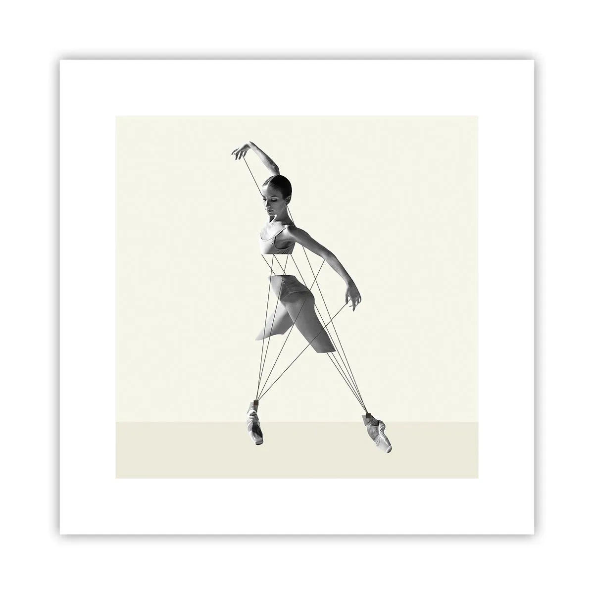 Plakat - W teatrze świata - 30x30 cm