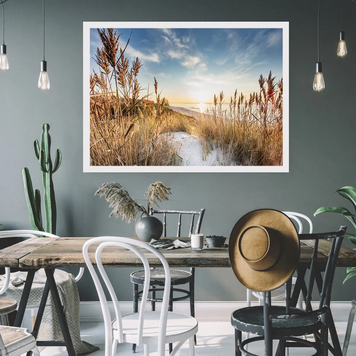 Plakat - Północna plaża - 91x61 cm