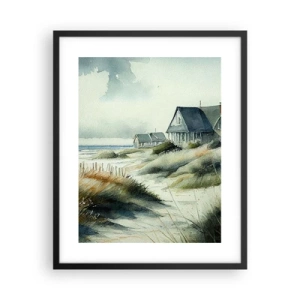 Plakat w czarnej ramie - Z dala od zgiełku - 40x50 cm